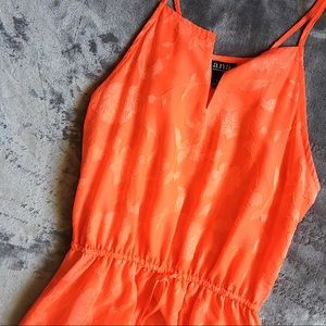 NWOT Coral Rose Detailed Maxi